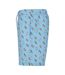 Short De Bain Motif/style Glace Homme Bleu Clair Urban Classics-3