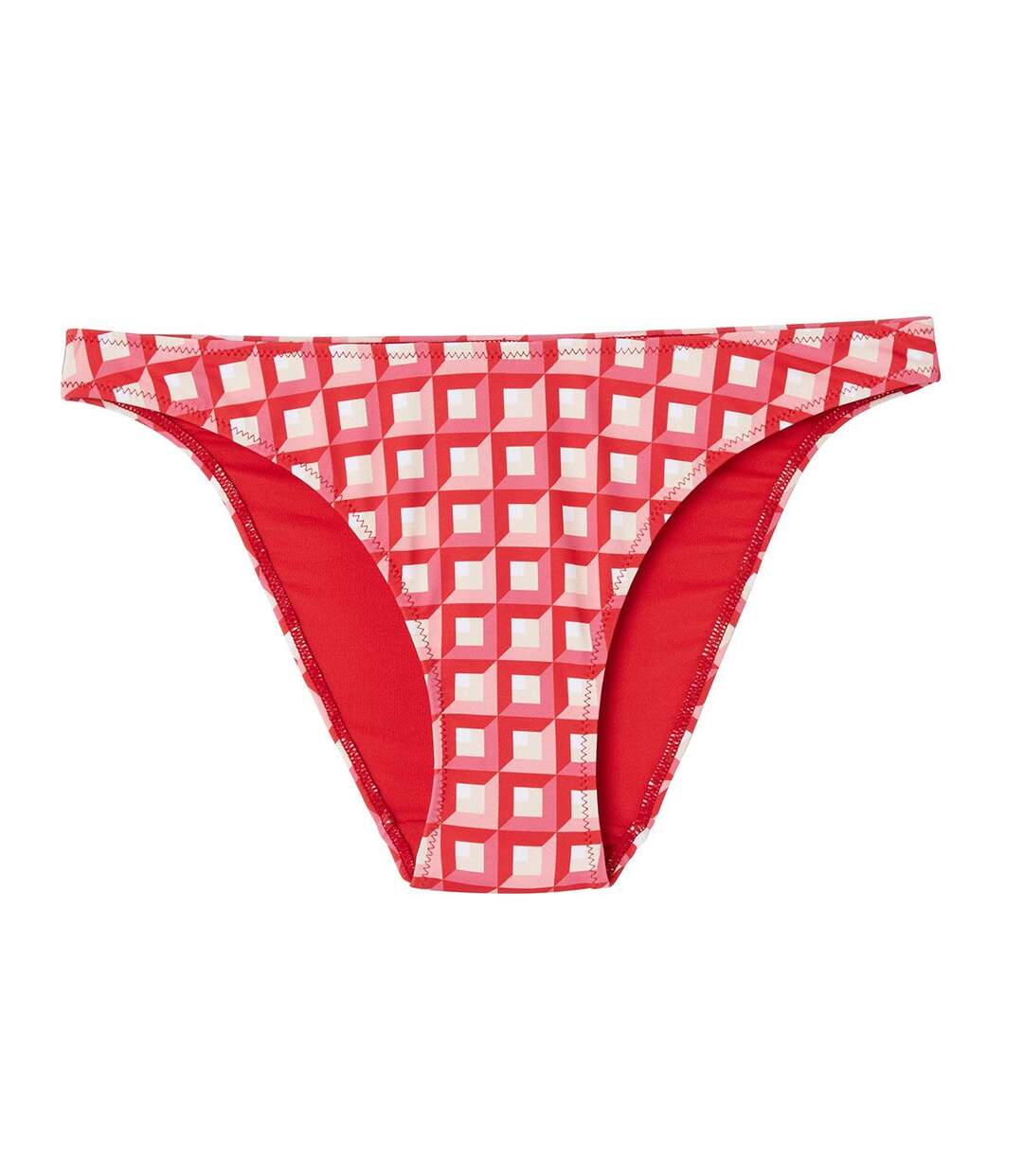 Slip de bain rouge Ibiza