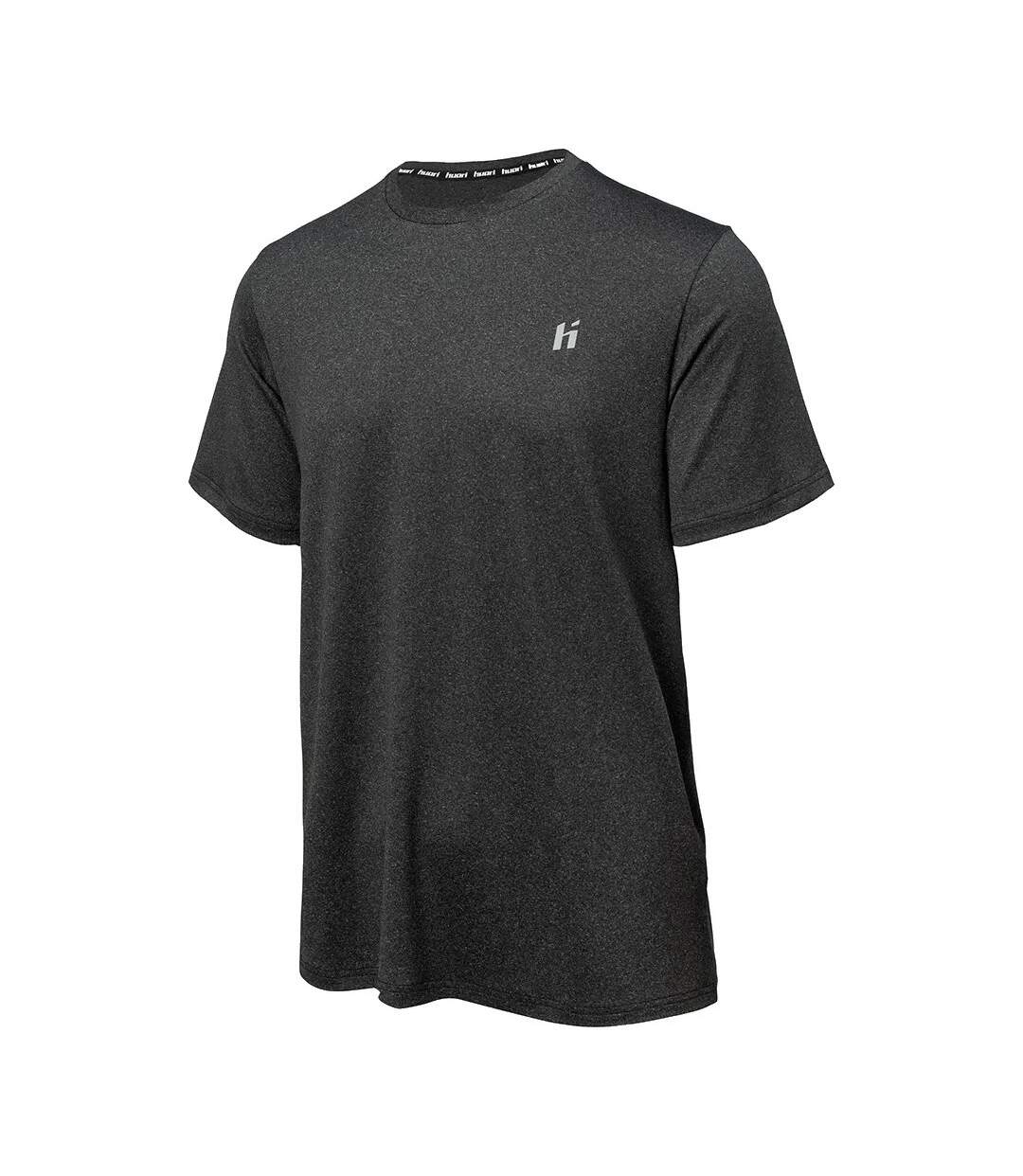 Unisex Adult Dazh T-shirt Dark Grey Melange Huari-3
