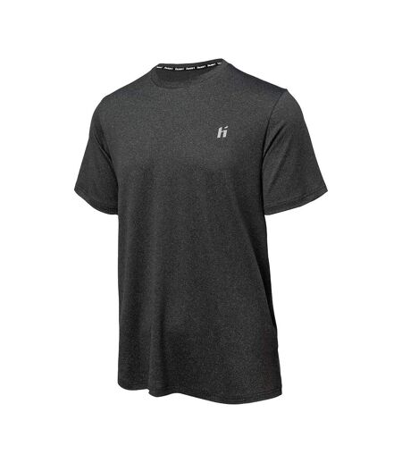 Unisex Adult Dazh T-shirt Dark Grey Melange Huari