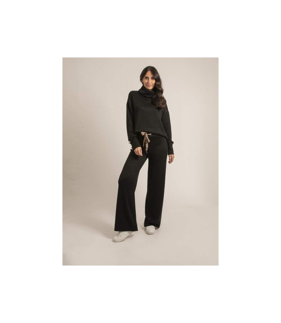 Ensemble maille pull + pantalon ELMERA - Dona X Lisa-4