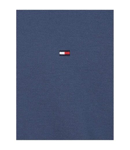 Mens 1985 Embroidered Logo Polo Shirt Indigo Tommy Hilfiger