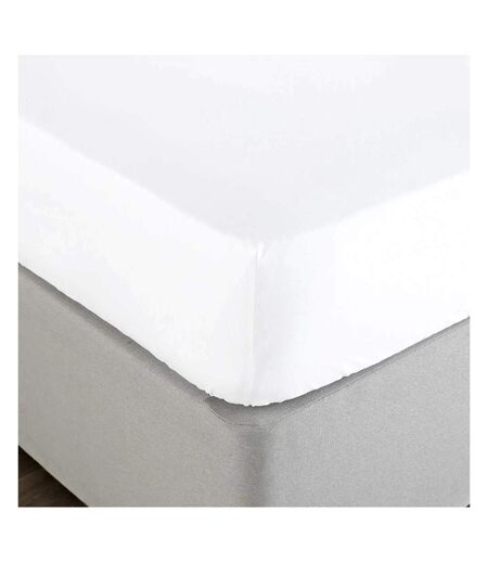 Paoletti Bamboo Fitted Bed Sheet (White) - UTRV2545