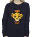 Disney - Sweat THE LION KING FUTURE KING - Femme (Bleu marine) - UTBI14277-3