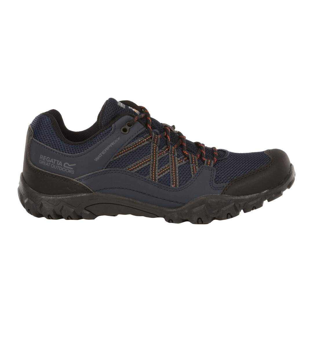 Mens Edgepoint Iii Low Rise Hiking Shoes Navy Burnt Umber Regatta-3