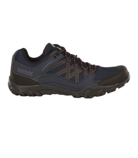 Mens Edgepoint Iii Low Rise Hiking Shoes Navy Burnt Umber Regatta