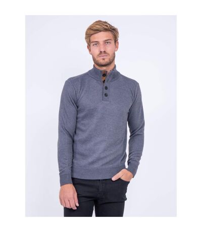Pull col montant boutons LULITE