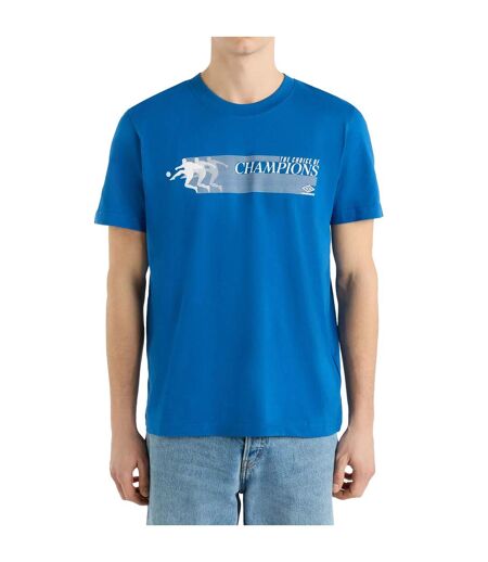 Mens Champions T-shirt Classic Blue Umbro
