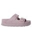 Womens/ladies Arizona Flx Lena Platform Sandals Faded Purple Birkenstock-1