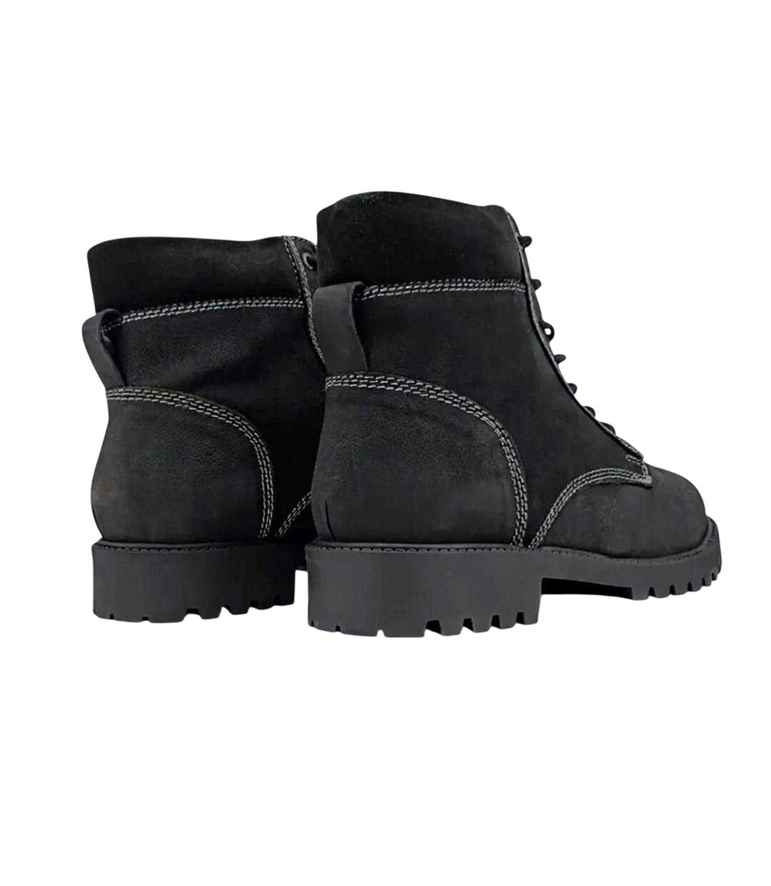 Mens Rascart Leather Boots Black Firetrap-2