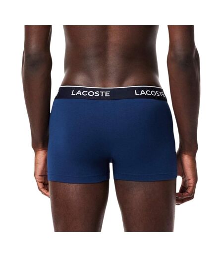 x3 boxers marines/rouges homme lacoste 5h1300 - l