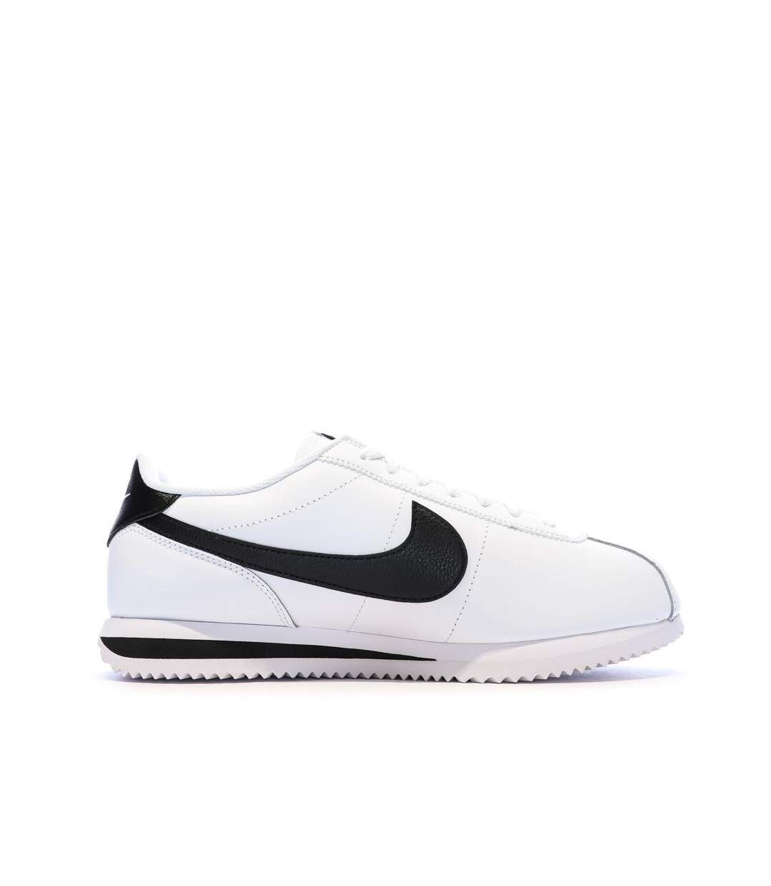 Baskets blanc/noir homme nike cortez-2