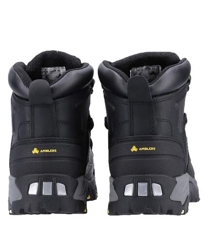 Unisex adult fs32 leather waterproof safety boots black Amblers