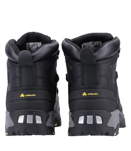 Amblers Unisex Adult FS32 Leather Waterproof Safety Boots (Black) - UTFS10355