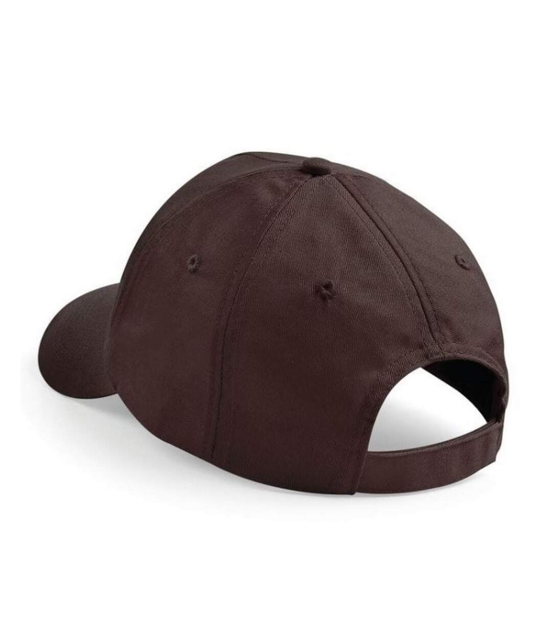 Casquette baseball adulte unisexe chocolat Beechfield-2