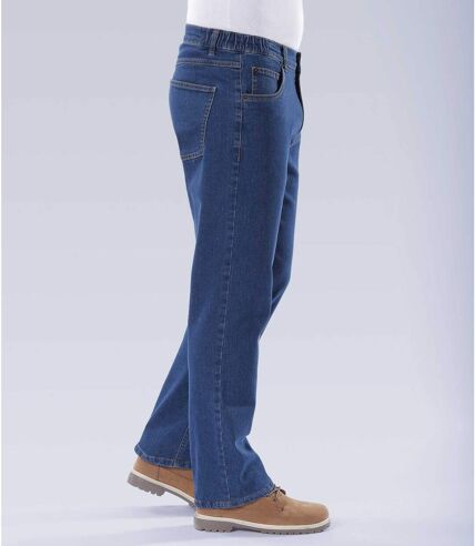 Jeans „Top Komfort“ mit teilelastischen Bund 