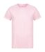 Classic mens ringspun tee blush pink Casual