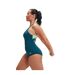 Womens/ladies Flexi-fit One Piece Swimsuit Blue Speedo-1