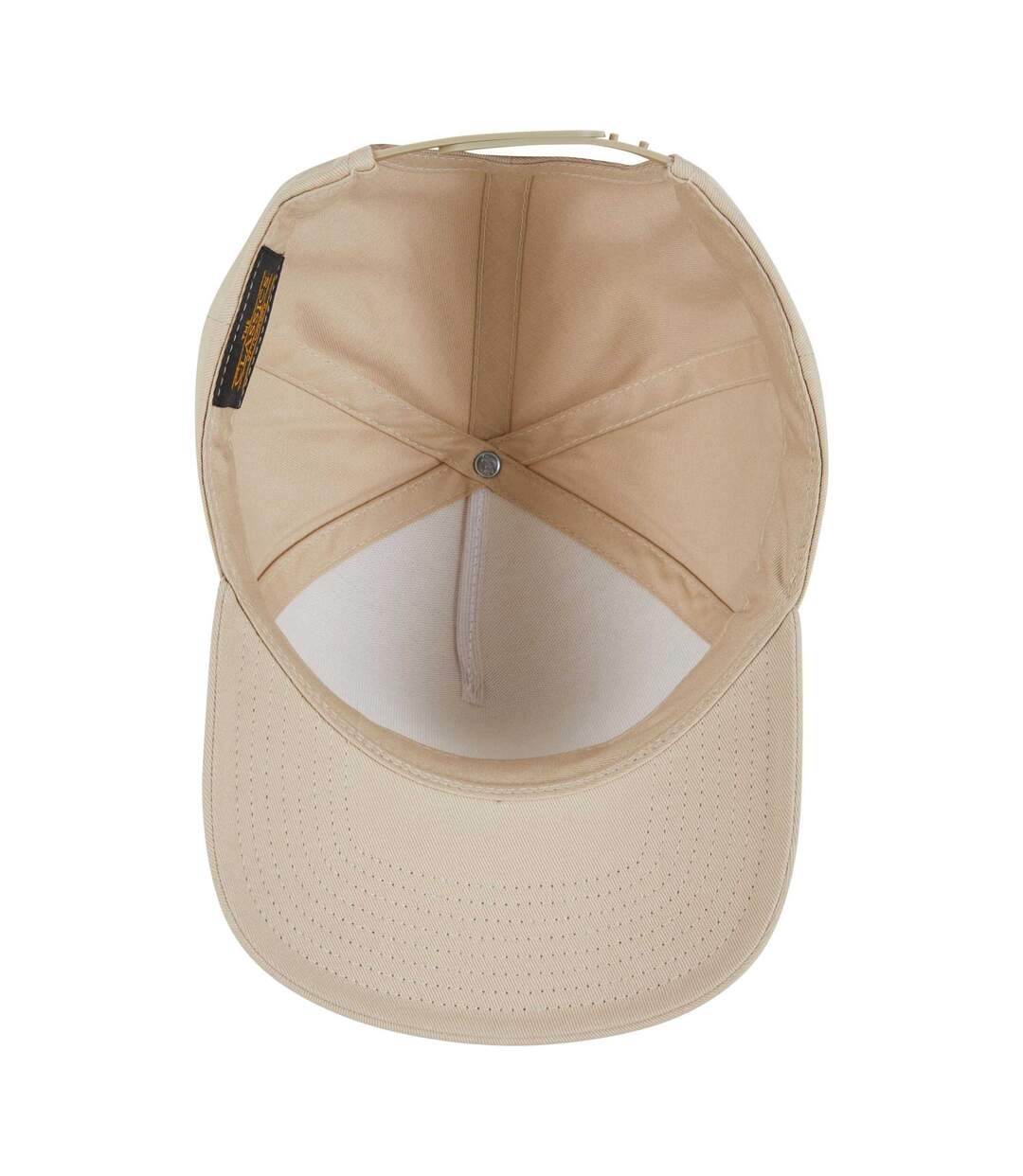 Casquette De Baseball Motif/style 5 Panneaux Classic Beige Flexfit-4