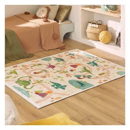 Tapis intérieur à poils courts Alix 737 beige 80 x 150 cm