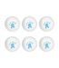 Giant Dragon Plastic Ping Pong Balls One Size White SMJ Sport-1
