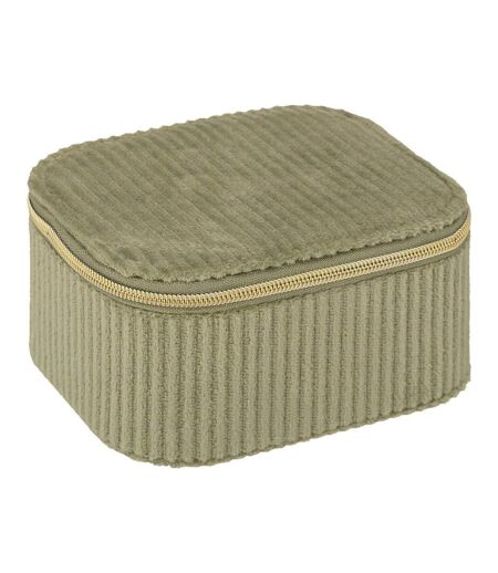 Boîte à Bijoux en Velours Enya 11cm Vert