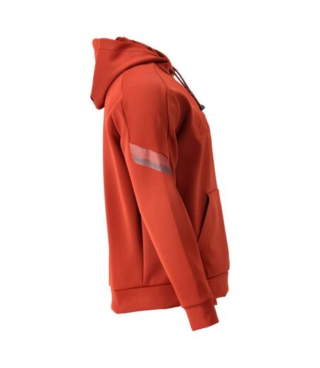 Sweat À Capuche Customised Homme Rouge Automne Mascot