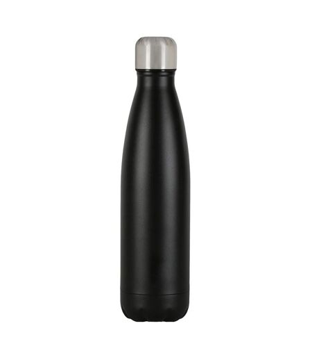 Cove stainless steel 500ml bottle one size solid black Bullet