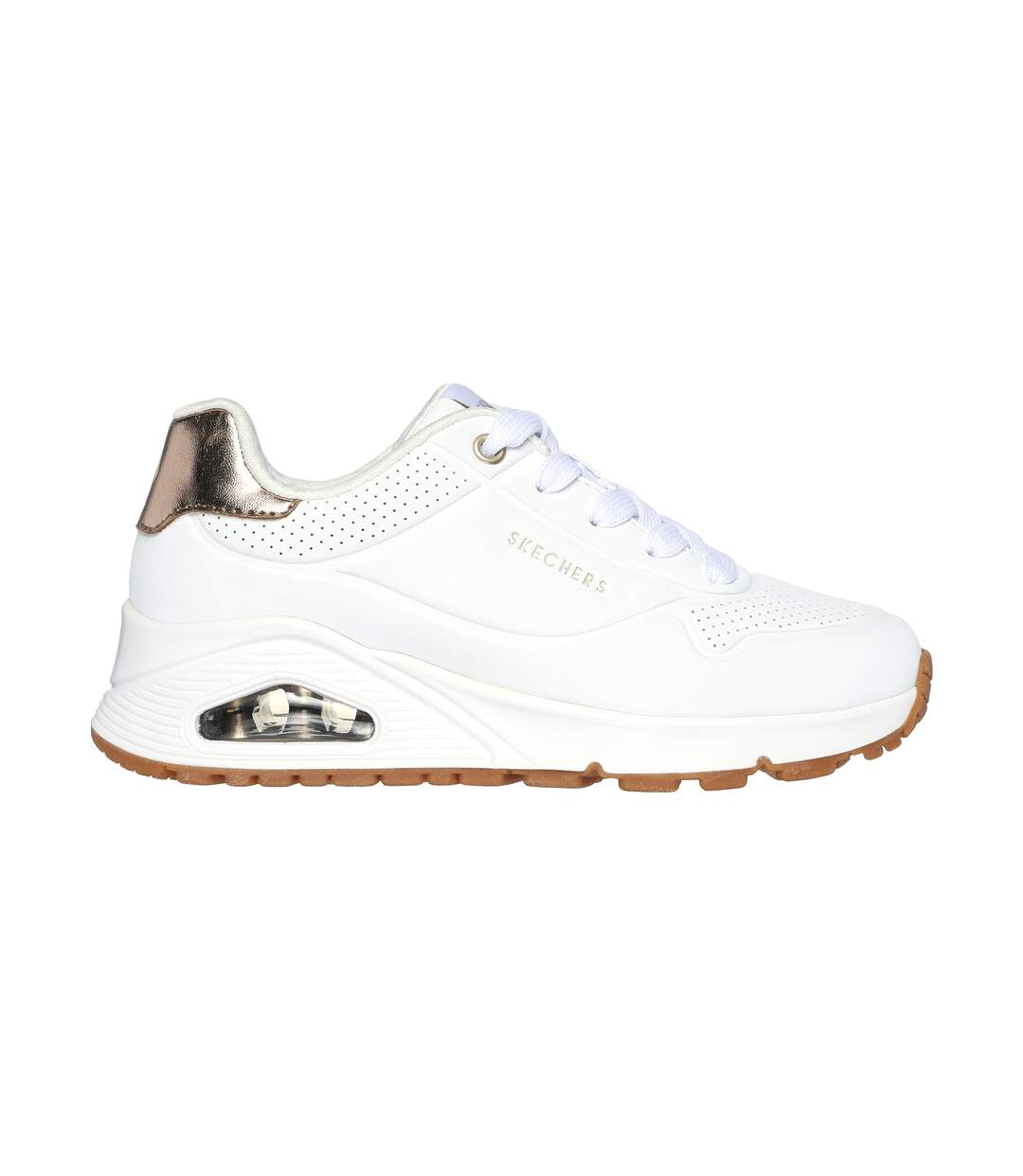 Basket Basse Enfant à Lacets Skechers Shimmer Away-2