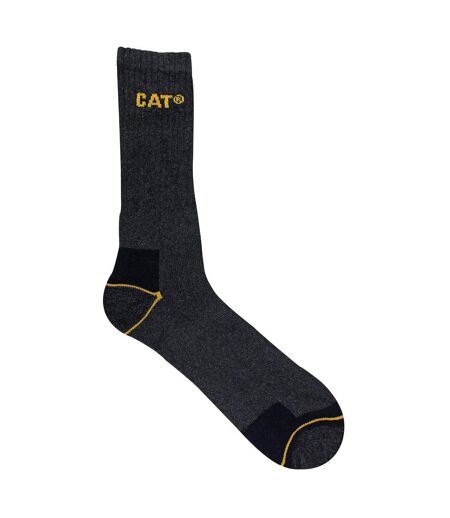 Mens 3 Pack Real Work Socks with Cushioned Heel & Toe