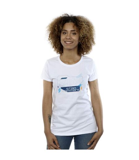 Disney T-shirt en coton Femme/Ladies Lightyear Star Command Icons (Blanc) - UTBI29205