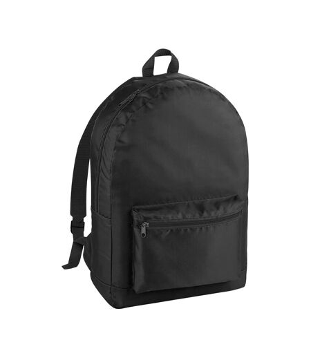 Bagbase Plain Packaway Knapsack (Black) (One Size) - UTPC7204