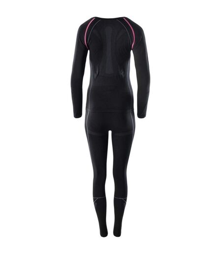 Ensemble Sous-vêtement Thermique 2rcg Femme Noir Brugi