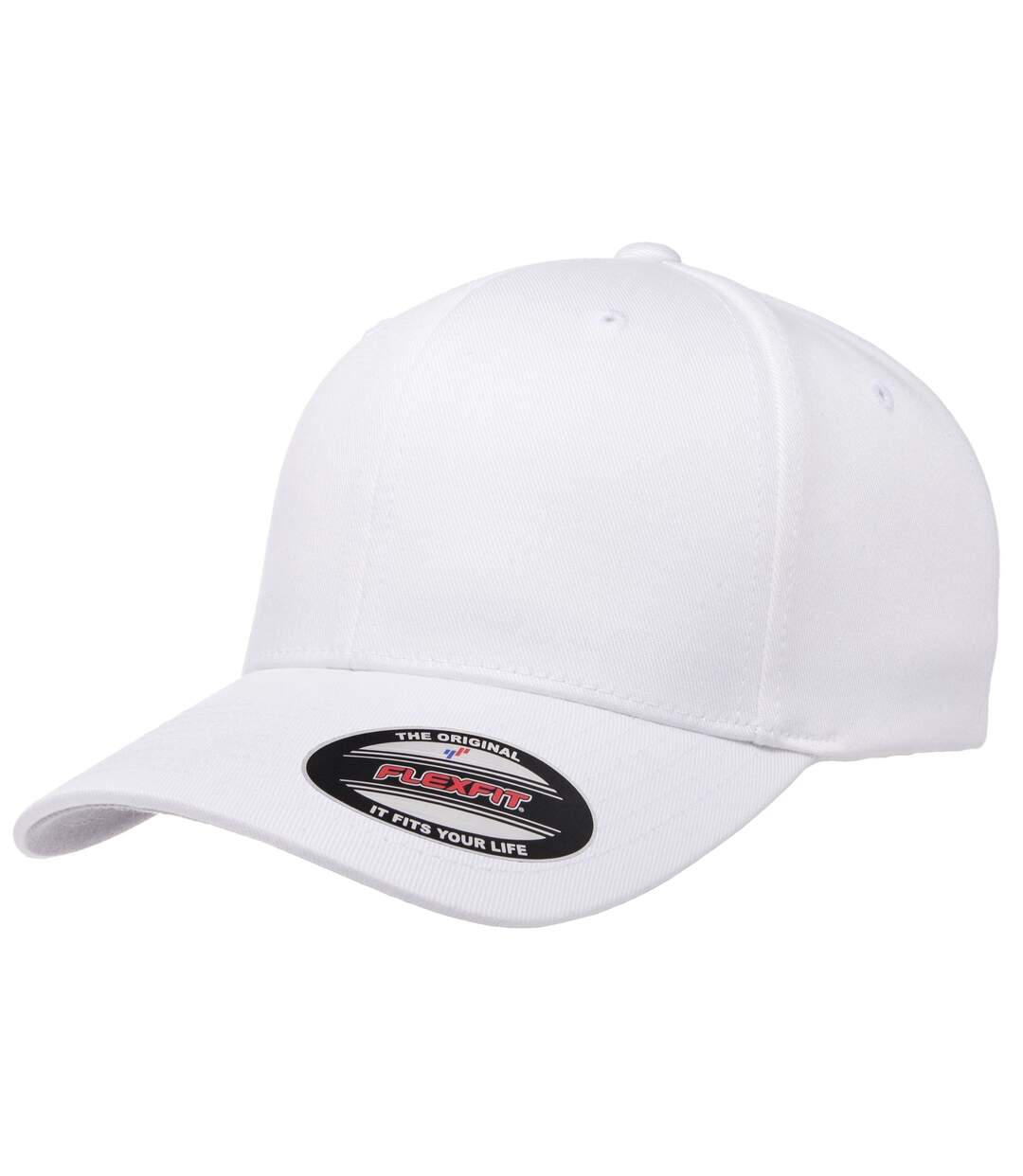 Casquette peignée wooly unisexe blanc Flexfit-1