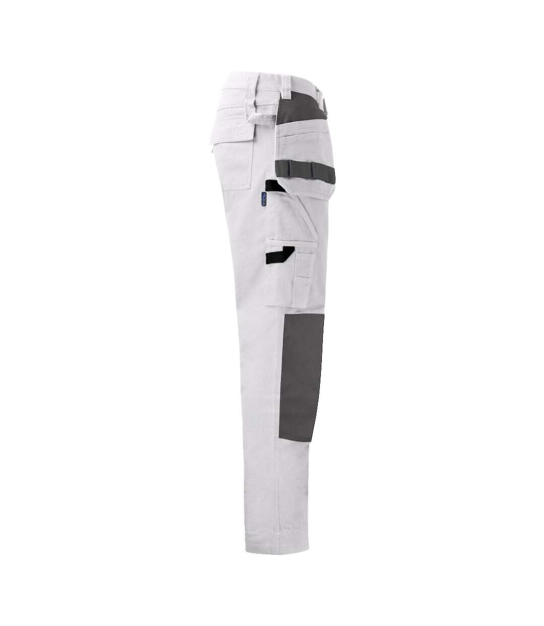 Pantalon cargo homme blanc / noir Projob-4