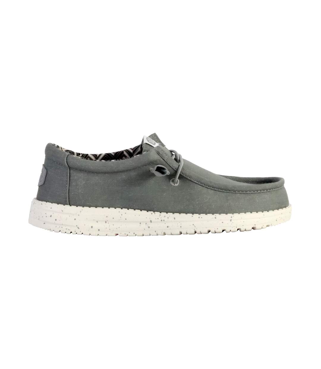 Moccassin à Lacets Hey Dude Wally Stretch Canvas-2