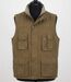 LEDERTYS LY0305 — Gilet sans manches marron : tissu déperlant et doublure polaire-3