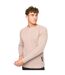 Pull kramtax homme taupe Crosshatch