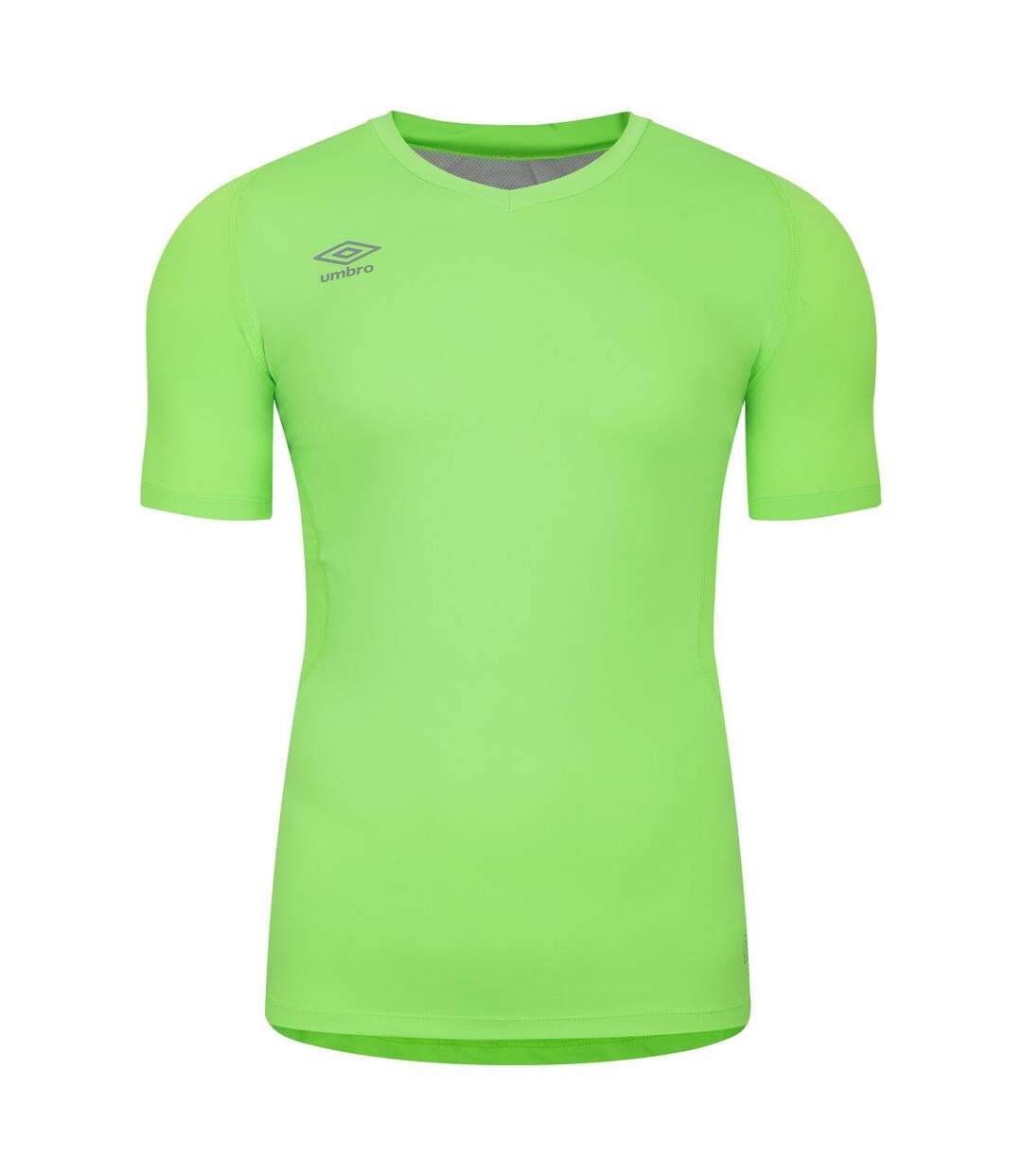 Unisex Adult Elite V Neck Base Layer Top Green Gecko Umbro-1