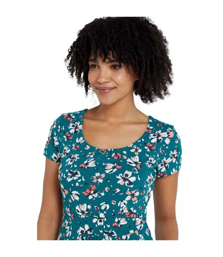 Robe Mi-longue Femme Bleu Sarcelle Mountain Warehouse