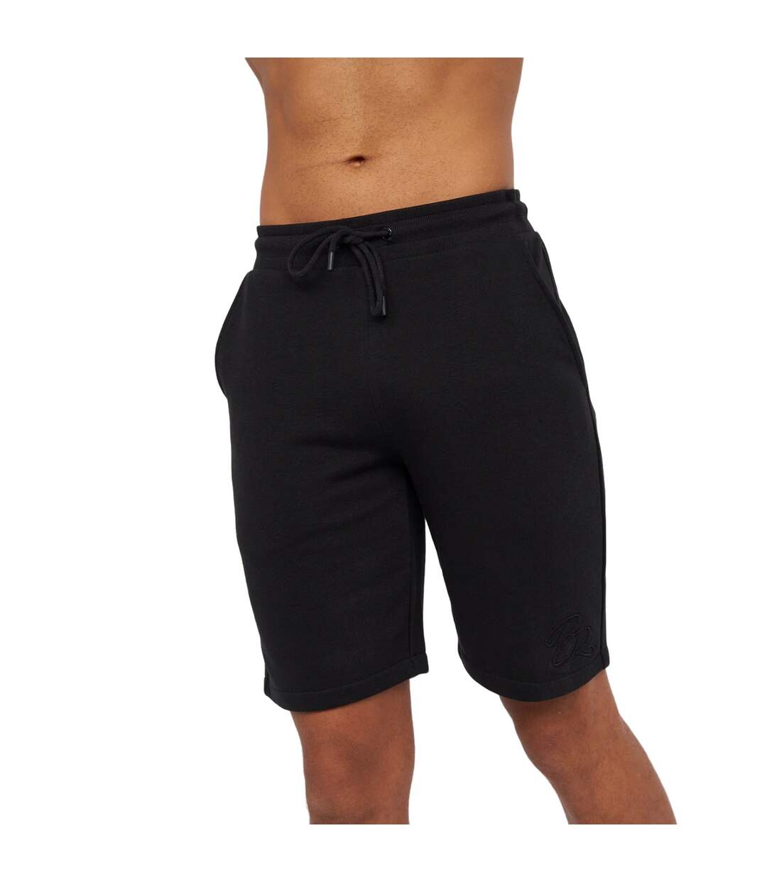 Short de jogging barreca homme noir Born Rich-1