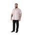 Chemise Manches Courtes Lucas Homme Rose Pâle Duke-4
