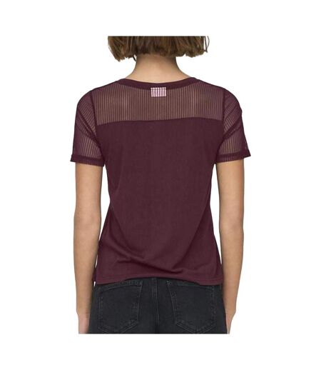 T-Shirt marron femme jdy stinne