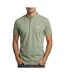 Polo vert homme lee cooper glc2047-1