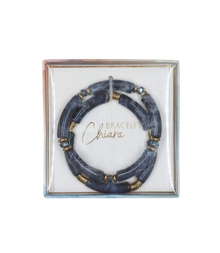 Lot de 2 bracelets bleu stella green chiara - taille unique