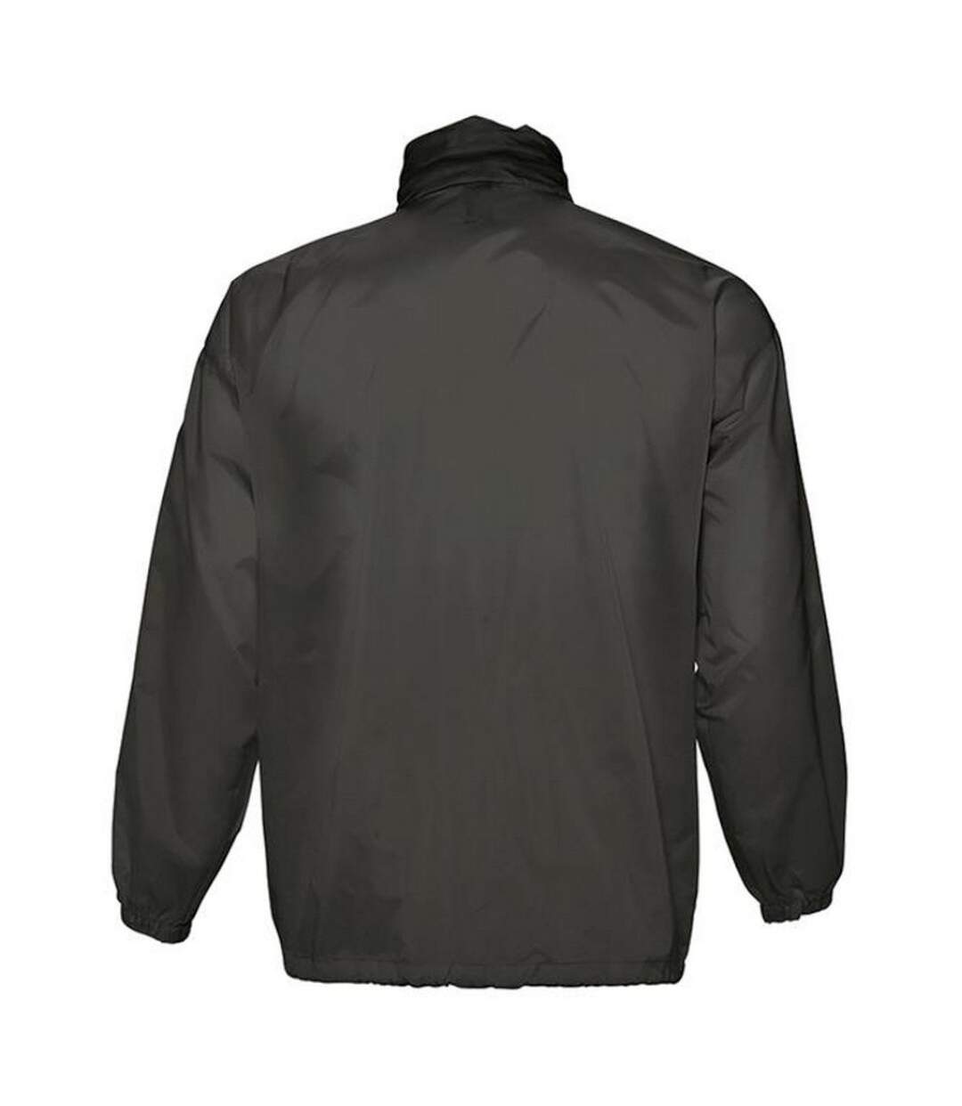 Veste coupe-vent surf unisexe noir SOLS SOLS