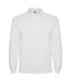 Mens Estrella Long-sleeved Polo Shirt White Roly-1