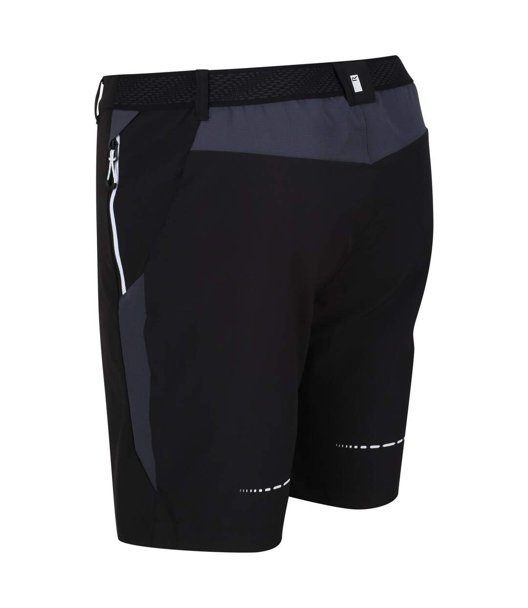 Short Mountain Homme Noir Gris Sombre Regatta-3