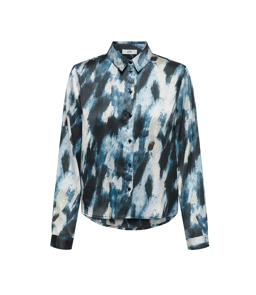 Chemise marine à motifs femme jdy fifi-1