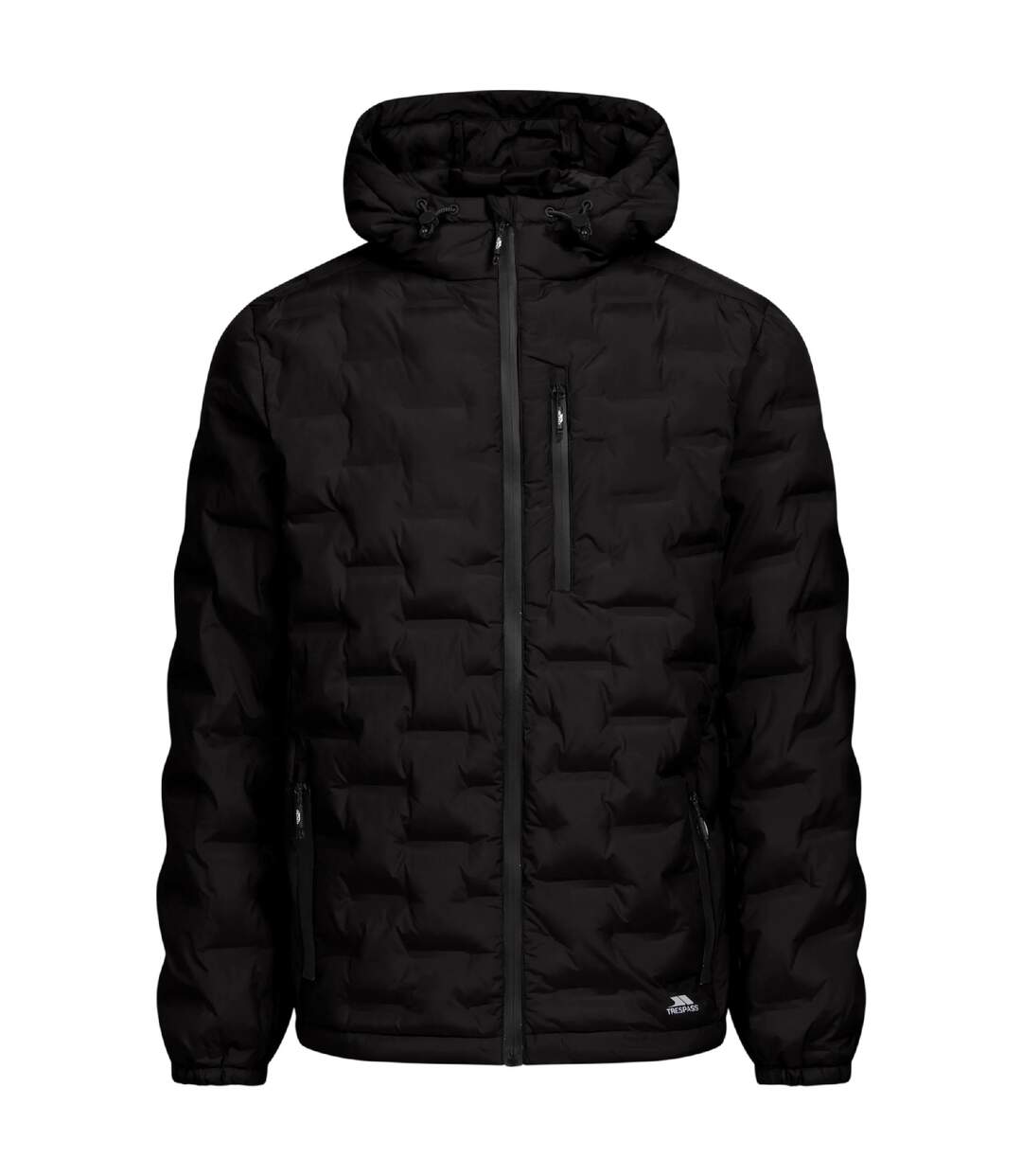 Mens Jaymes Waterproof Jacket Black Trespass-2